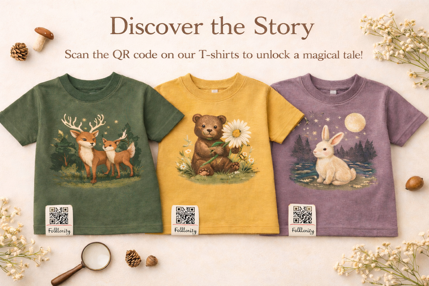 QR Story Collection, Scan to Read